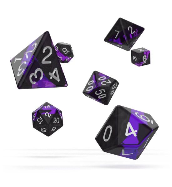 Oakie Doakie Dice: Enclave - Amethyst RPG Set (7)