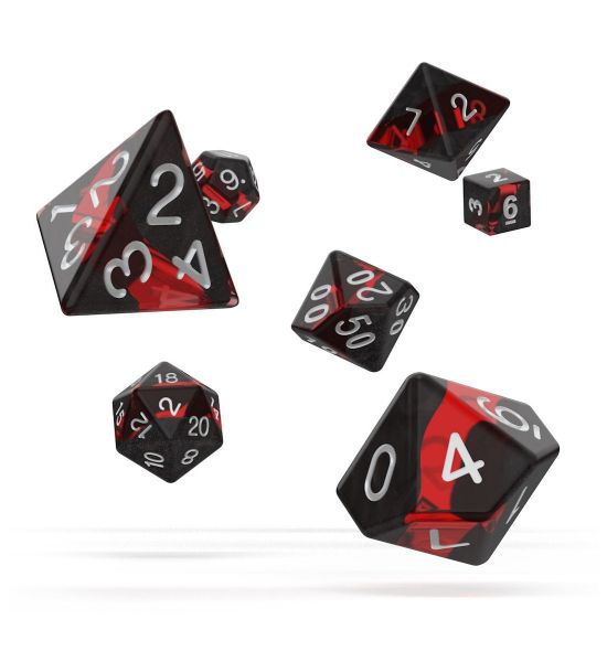 Oakie Doakie Dice: Enclave Ruby RPG Set (7)