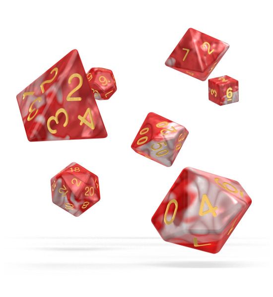 Oakie Doakie Dice: Gemidice - Red Sky RPG Set (7)