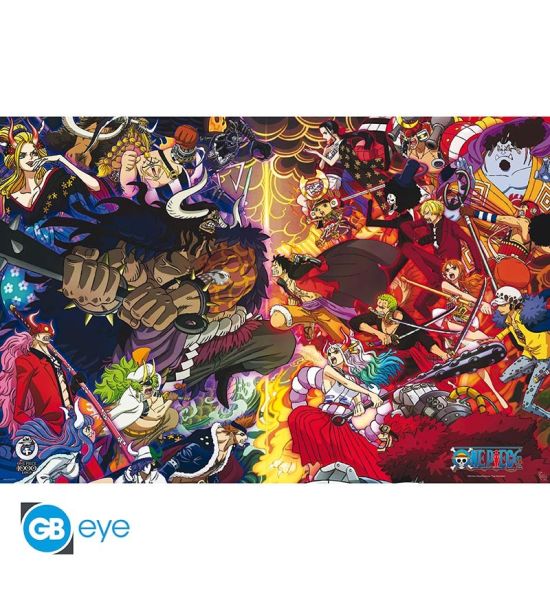 One Piece: 1000 logs Final Fight Poster (91.5x61cm)