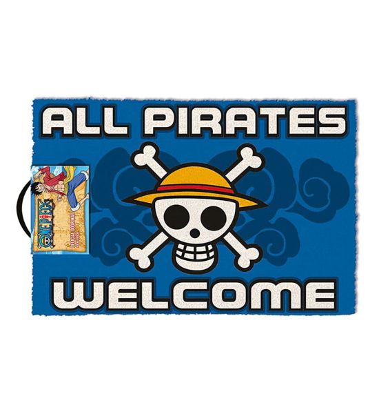 One Piece: All Pirates Welcome Doormat (60x40cm) Preorder