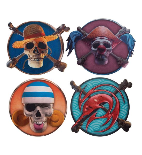 One Piece: Characters #1 Coaster 4-Pack Preorder