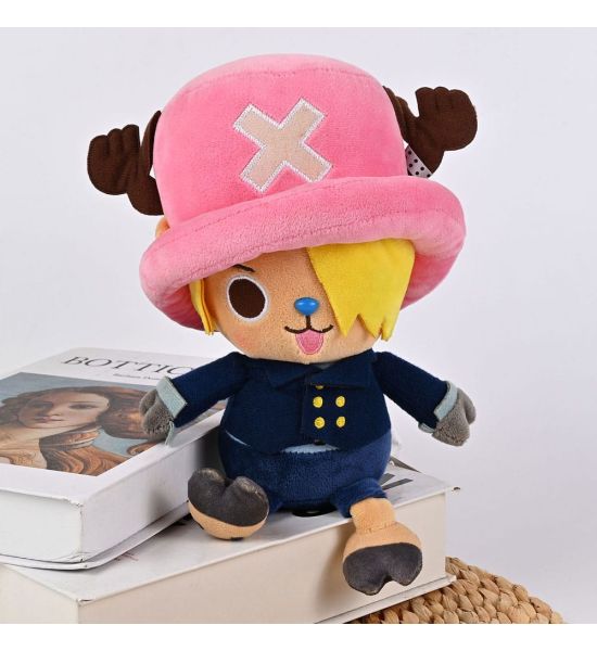 One Piece: Chopper x Sanji Plush Figure (20cm) Preorder