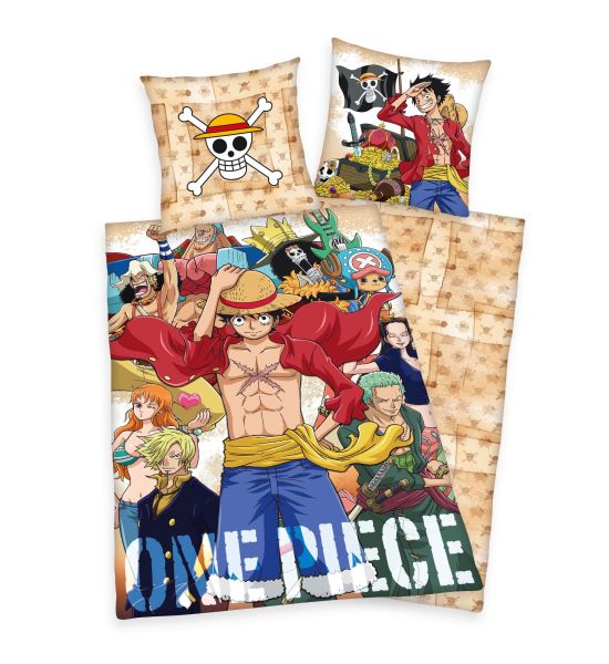 One Piece: Crew Duvet Set (135cm x 200cm / 80cm x 80cm) Preorder