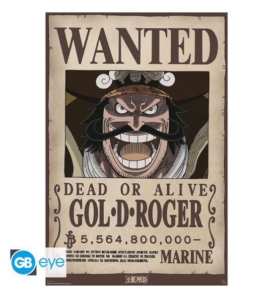 One Piece: Gol D. Roger Wanted Maxi Poster (91.5x61cm)