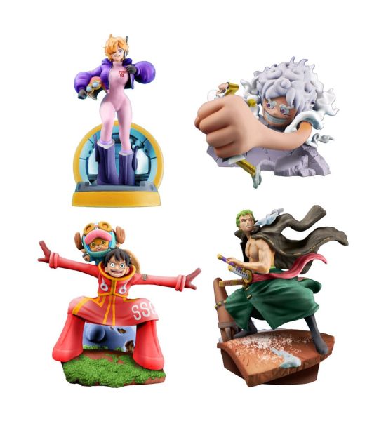 One Piece: Logbox Re Birth Egghead Set PVC Mini Statue (9cm) Preorder