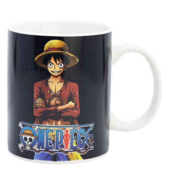 One Piece: Luffy Heat Change Mug (325ml) Preorder