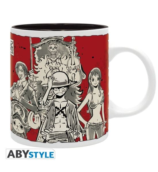 One Piece: Luffy's Crew Japanese Style Mug