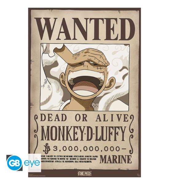 One Piece: Luffy Wano Wanted Maxi Poster (91.5x61cm)