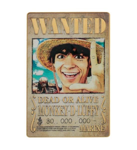 One Piece: Luffy Wanted Poster Limited Edition Ingot Preorder