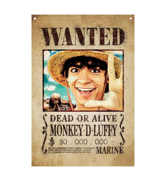 One Piece: Luffy Wanted Wall Banner (120x85cm) Preorder