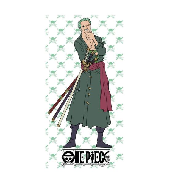 One Piece: Roronoa Zorro Towel (70 x 140cm) Preorder