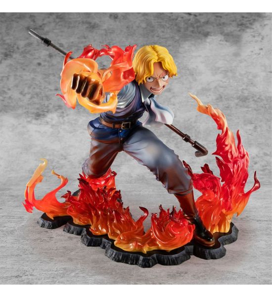 One Piece: Sabo Fire Fist Inheritance Excellent Model P.O.P. PVC Statue Limited Edition (15cm)