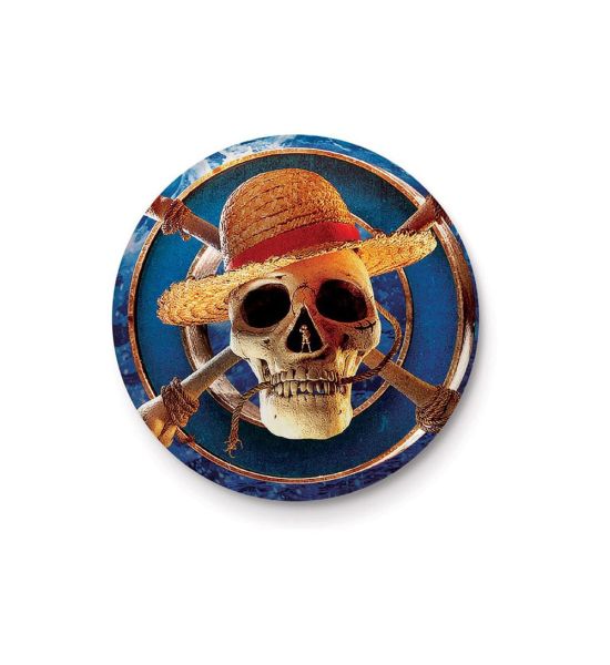 One Piece: Straw Hat Logo Enamel Pin Badge Preorder