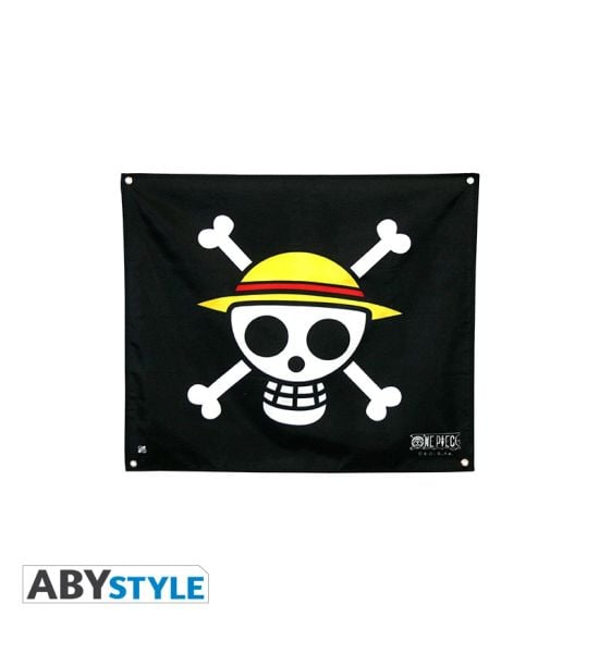 One Piece: Straw Hats Skull 50 x 60cm Polyester Flag Preorder