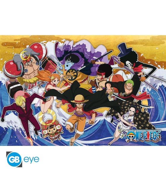 One Piece: The crew in Wano Country Poster (91.5x61cm)