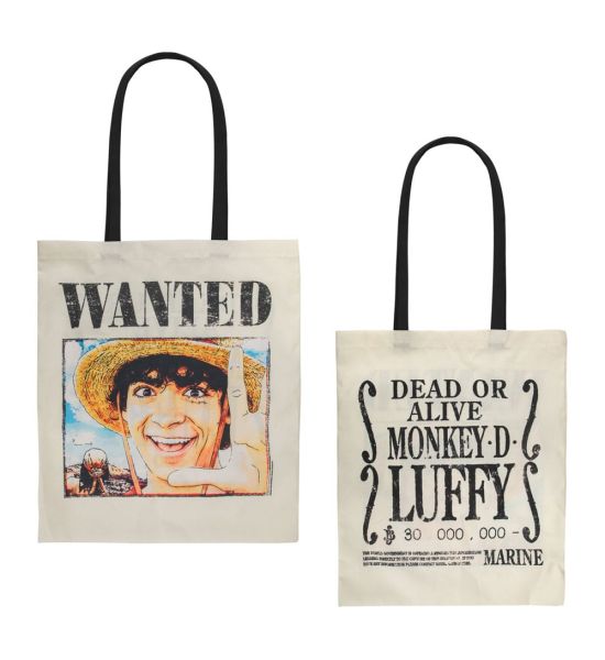 One Piece: Wanted Luffy Tote Bag