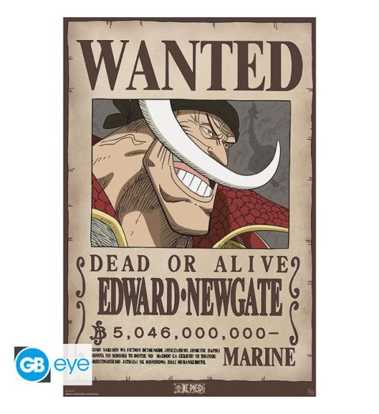 One Piece: Whitebeard Wanted Maxi Poster (91.5x61cm)