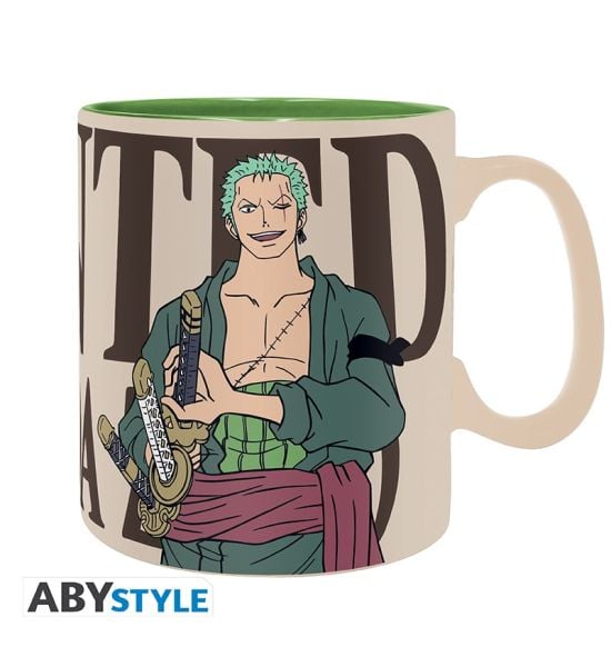 One Piece: Zoro & Wanted Large Mug