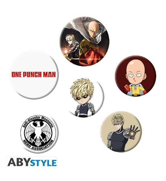 One Punch Man: Mix Badge Pack Preorder