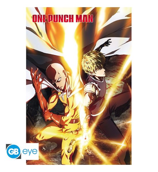 One Punch Man: Saitama & Genos Poster (91.5x61cm)