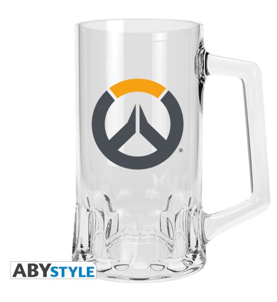 Overwatch: Logo 500ml Glass Tankard Preorder