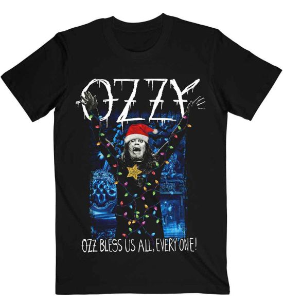 Ozzy Osbourne: Arms Out Holiday - Black T-Shirt