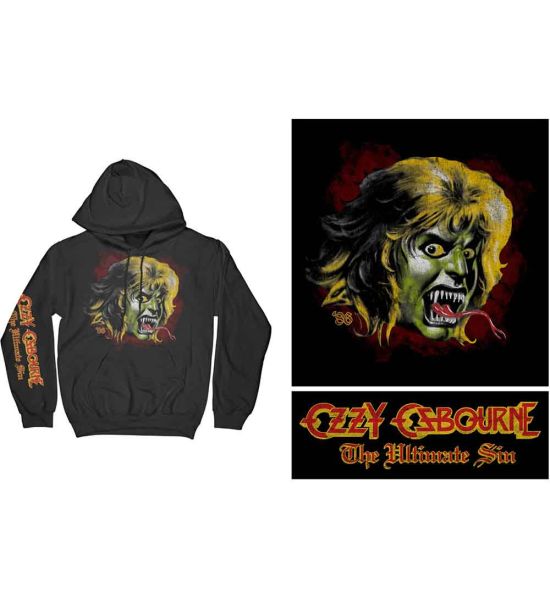 Ozzy Osbourne: Ozzy Demon - Black Pullover Hoodie