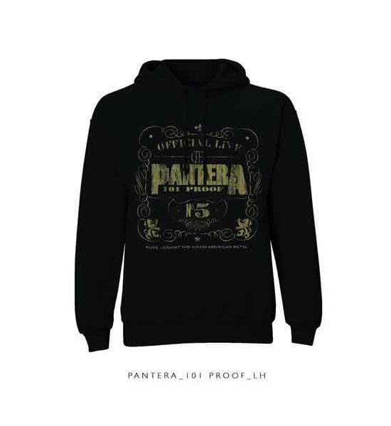 Pantera: 101 Proof - Black Pullover Hoodie