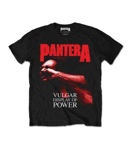 Pantera: Red Vulgar - Black T-Shirt