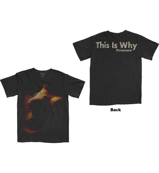 Paramore: This Is Why (Back Print) - Black T-Shirt