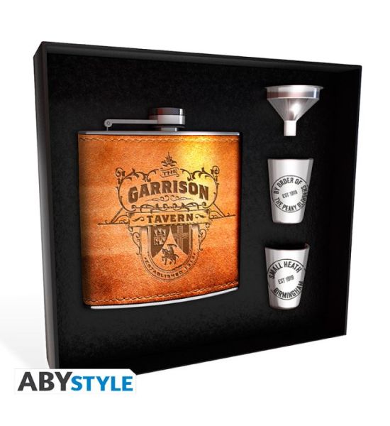 Peaky Blinders: Garrison Premium Hip Flask & Shot Glass Set