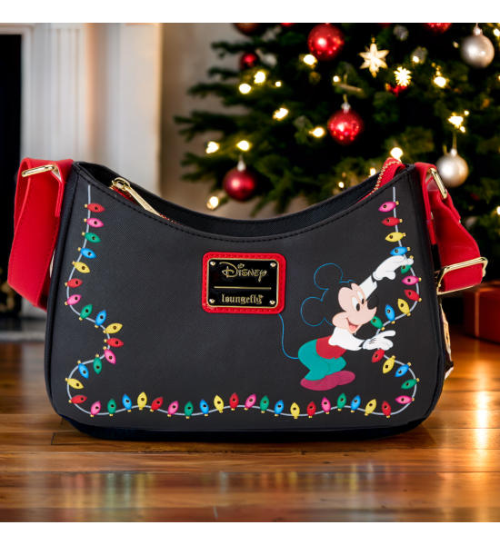 Loungefly: Disney Minnie and Daisy Light Up Decorations Crossbody Bag