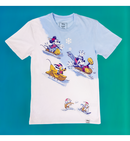 Loungefly: Disney Mickey and Friends Winter Wonderland T-Shirt