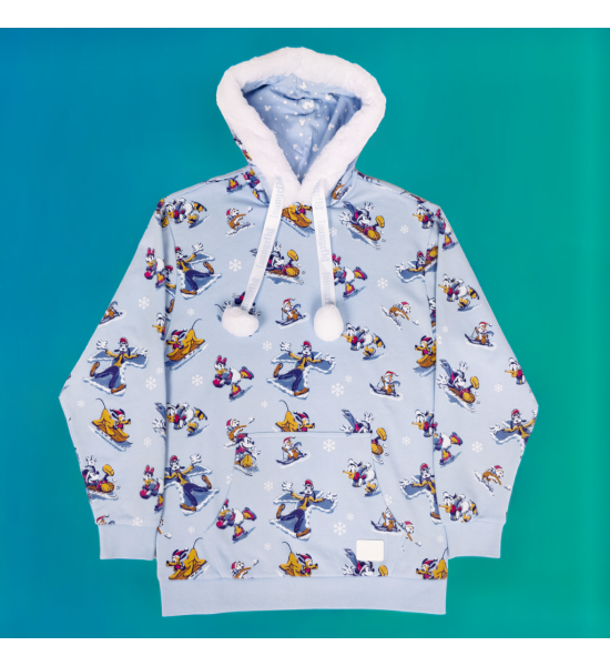 Loungefly: Disney Mickey and Friends Winter Wonderland Hoodie