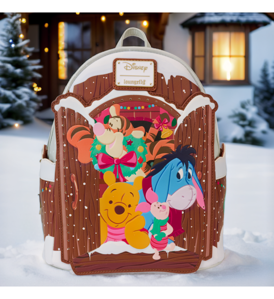 Loungefly: Disney Winnie The Pooh Scene Pooh and Friends Mini Backpack