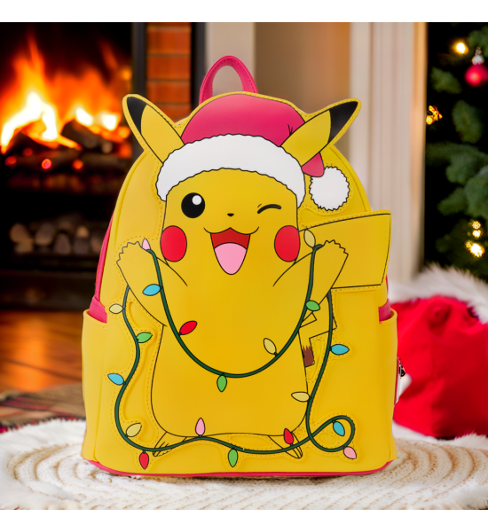 Loungefly: Pokemon Holiday Pikachu Mini Backpack