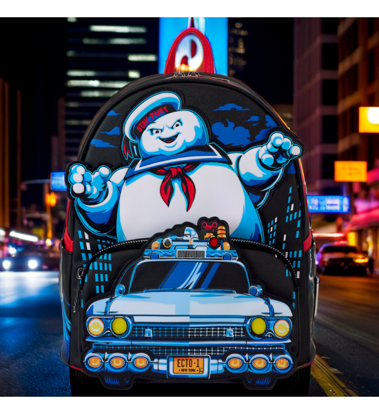 Loungefly: Ghostbusters Stay Puff Chasing Mini Backpack