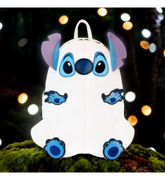 Loungefly: Disney Stitch Ghost Cosplay Mini Backpack