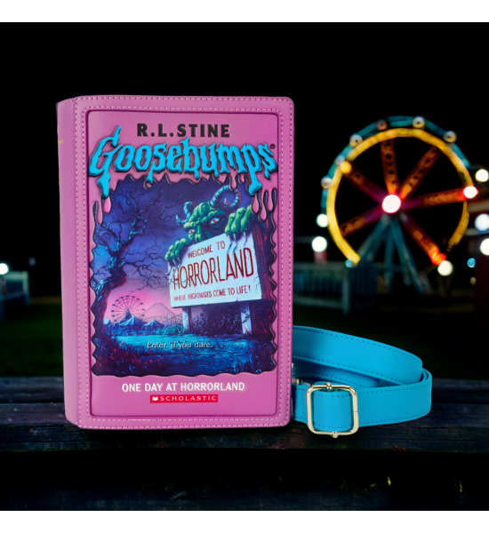 Loungefly: Goosebumps One Day At Horrorland Book Crossbody Bag