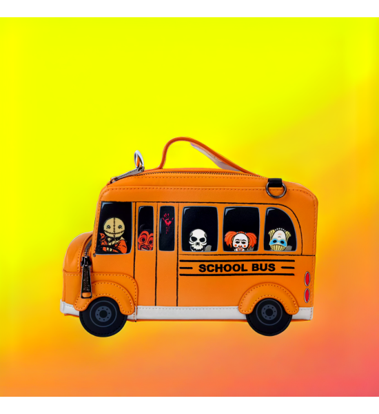 Loungefly: Trick 'R' Treat School Bus Crossbody Bag