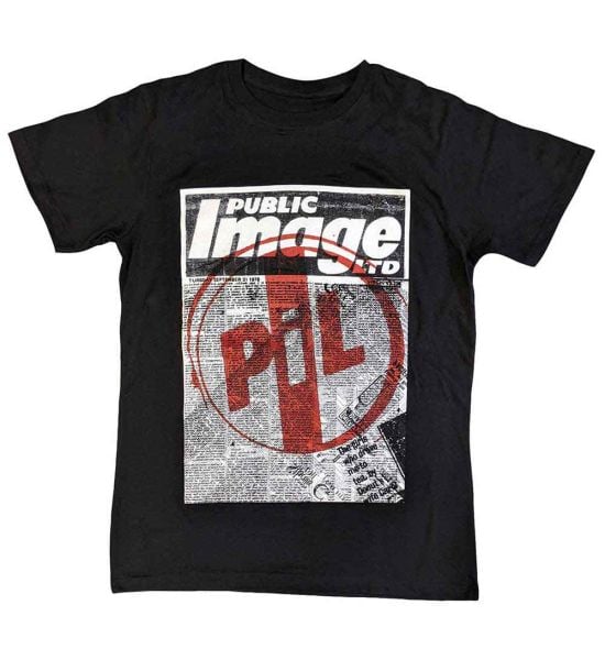 PIL (Public Image Ltd): Poster - Black T-Shirt