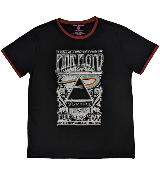 Pink Floyd: Carnegie Hall Poster - Black T-Shirt