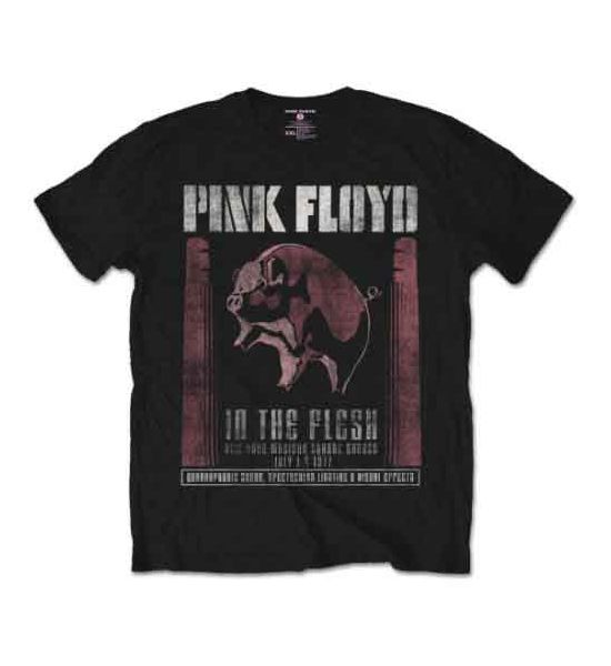 Pink Floyd: In the Flesh - Black T-Shirt