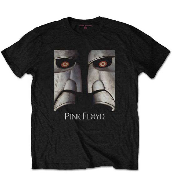 Pink Floyd: Metal Heads Close-Up - Black T-Shirt