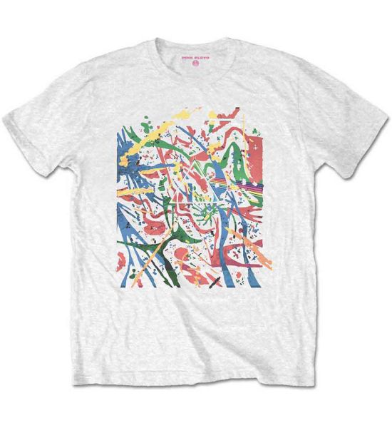 Pink Floyd: Pollock Prism - White T-Shirt