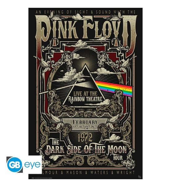 Pink Floyd: Rainbow Theatre Poster (91.5x61cm)