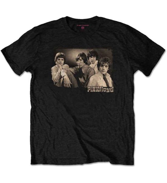 Pink Floyd: Sepia Cravats - Black T-Shirt