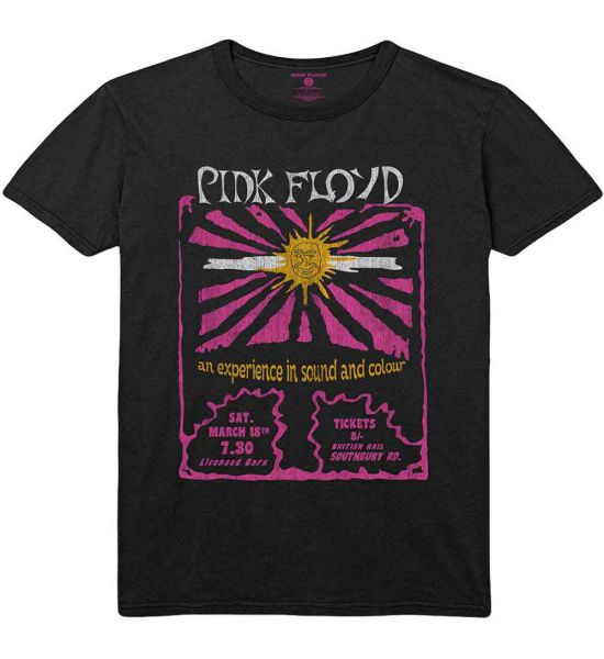 Pink Floyd: Sound & Colour - Black T-Shirt