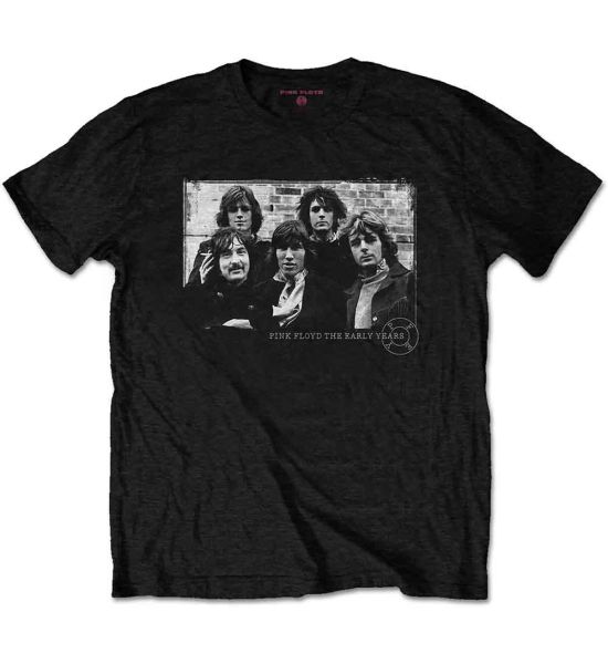 Pink Floyd: The Early Years 5 Piece - Black T-Shirt